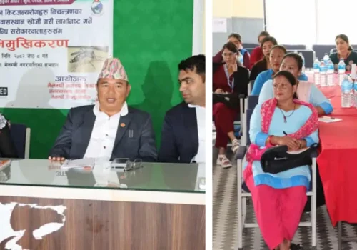 मेलम्ची नगरपालिकामा डेङ्गु नियन्त्रणका लागि अभिमुखिकरण कार्यक्रम सम्पन्न