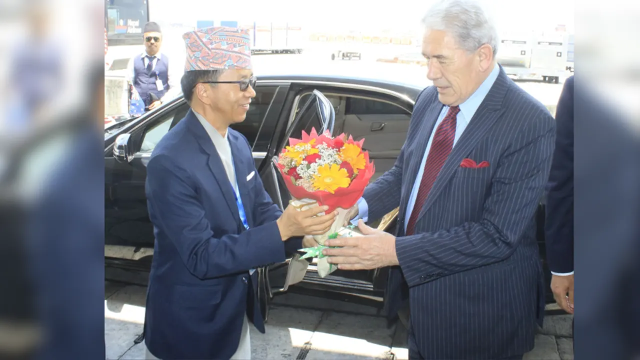 न्युजिल्यान्डका उपप्रधानमन्त्री काठमाडौँमा,