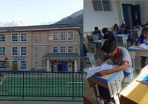 जुगल हिमालको काखकाे  विद्यालयमा  उत्कृष्ट शिक्षा