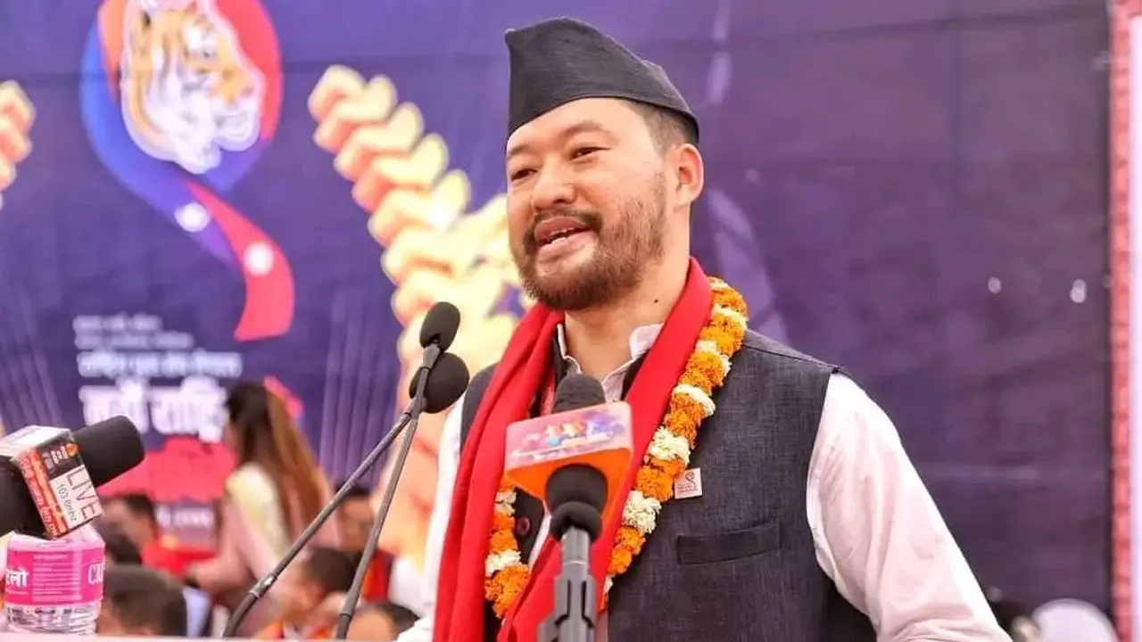युवा संघको अध्यक्षमा : क्षितिज थेबे निर्वाचित