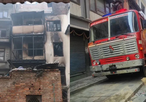 नियन्त्रणमा आयो मखन टोलको आगलागी