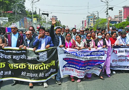 विद्यालय कर्मचारीले छुट्टै आन्दोलन गर्ने घोषणा