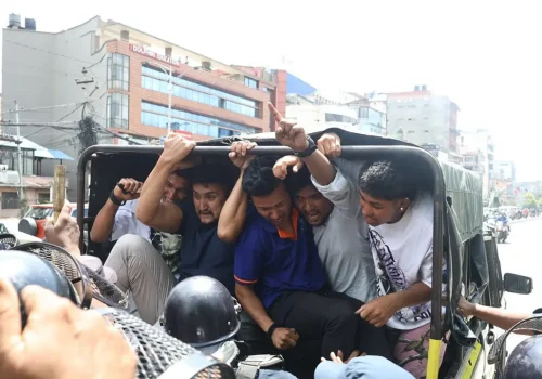 रेविकाको न्यायका लागि विद्यार्थीको प्रदर्शन