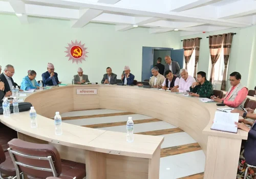 एमाले सचिवालयको बैठक सुरु