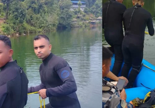 बेगनास तालमा बेपत्ता पुरुष ३५ फिट गहिराइमा मृत फेला