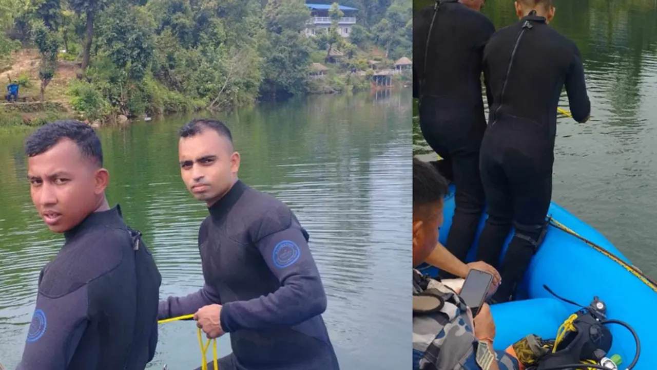 बेगनास तालमा बेपत्ता पुरुष ३५ फिट गहिराइमा मृत फेला