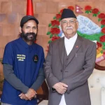 प्रधानमन्त्रीसँग अभियानकर्मी बोहराको भेट