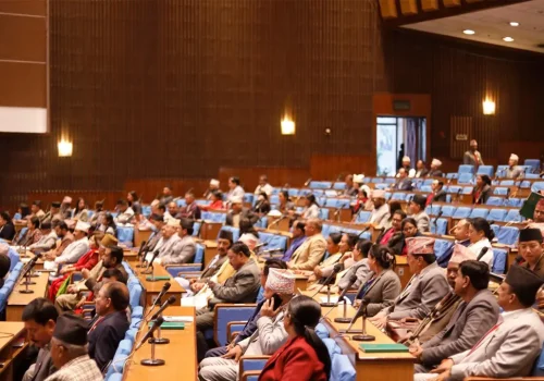 प्रतिनिधिसभा बैठक सोमबारसम्मका लागि स्थगित