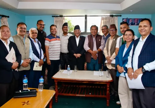 खेल र चलचित्र क्षेत्रको विकासलाई महत्व दिदै आएको छु : अध्यक्ष प्रचण्ड