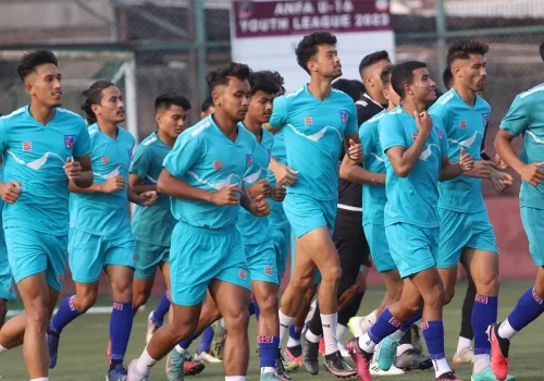 नेपालले लाओसविरुद्ध खेल्दै