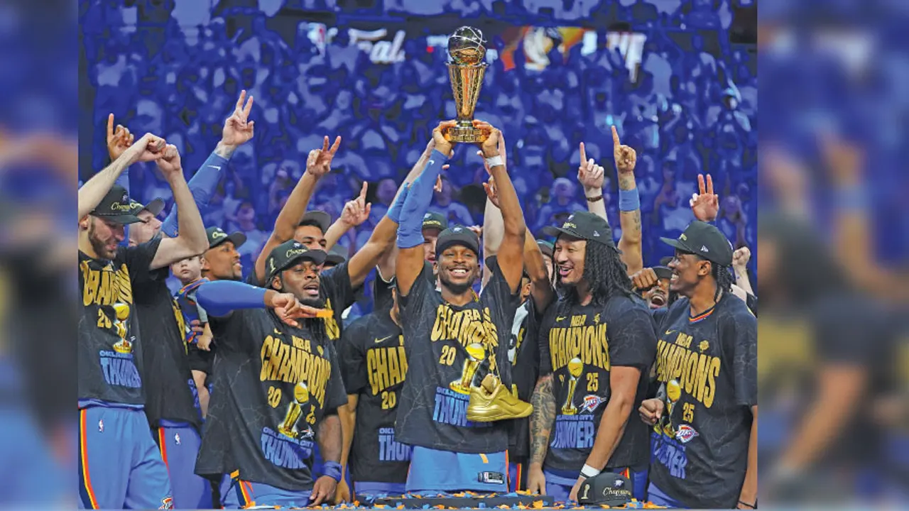 थन्डरले इतिहासमा पहिलो पटक NBA च्याम्पियनको ताज जित्यो