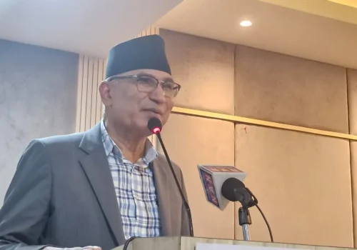 एमालेमा देखिएका समस्या समाधान गर्न एमाले नै सक्षम छ : उपप्रधानमन्त्री पौडेल