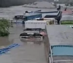 रसुवामा आएको बाढीमा १८ जना सम्पर्कविहीन, प्रहरीसहित ९ जनाको उद्धार