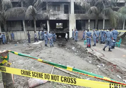 बंगलादेश विमान दुर्घटना : भारतले पठायो चिकित्सा टोली