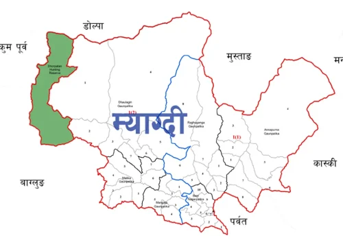 म्याग्दीमा पहिरो खस्दा बुबाको मृत्यु, छोरा बेपत्ता