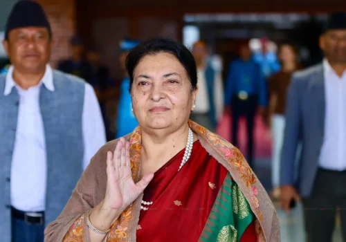 पूर्वराष्ट्रपति विद्यादेवी भण्डारी च्यासल जाँदै