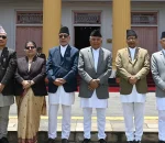राष्ट्रपति र सातै प्रदेशका प्रमुखहरूबीच भेट
