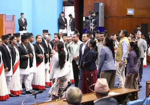प्रतिनिधिसभामा रास्वपा र राप्रपाको विरोध