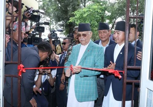 प्रधानमन्त्रीज्यूूबाट हाइ पर्फमेन्स सेन्टर एण्ड स्पोर्टस् साइन्स ल्याब’ को उद्घाटन
