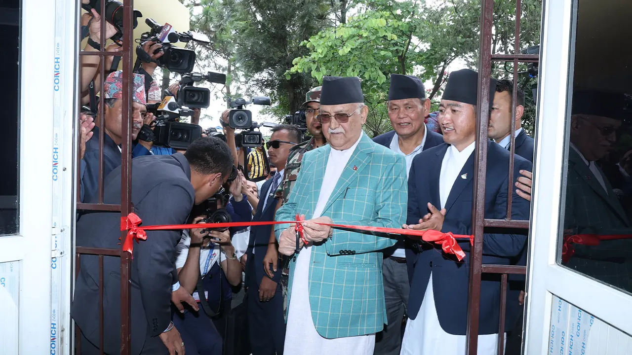प्रधानमन्त्रीज्यूूबाट हाइ पर्फमेन्स सेन्टर एण्ड स्पोर्टस् साइन्स ल्याब’ को उद्घाटन
