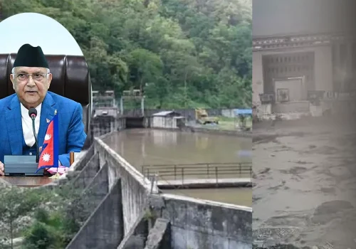 त्रिशुली नदीमा आएको बाढीबाट सुरक्षित जोगिन सर्तकर्ता अपनाउन आसपासका बासिन्दालाई प्रधानमन्त्रीको आग्रह