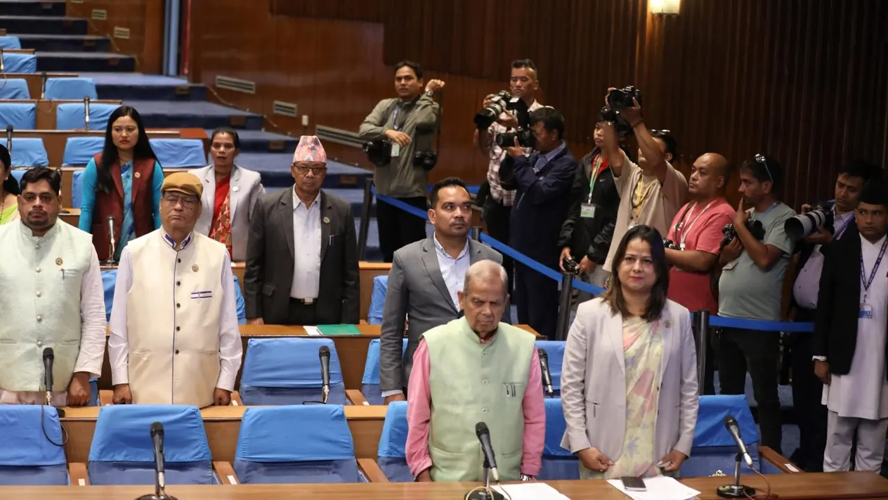 संसदमा रास्वपा राप्रपाको विरोध