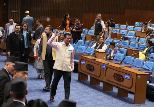 रास्वपा र राप्रपाले गरे प्रतिनिधिसभाको बैठक बहिस्कार