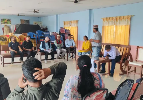 एमाले जाजरकोटद्वारा जनसंगठनको भेला,विपद् र उद्धारमा सक्रिय