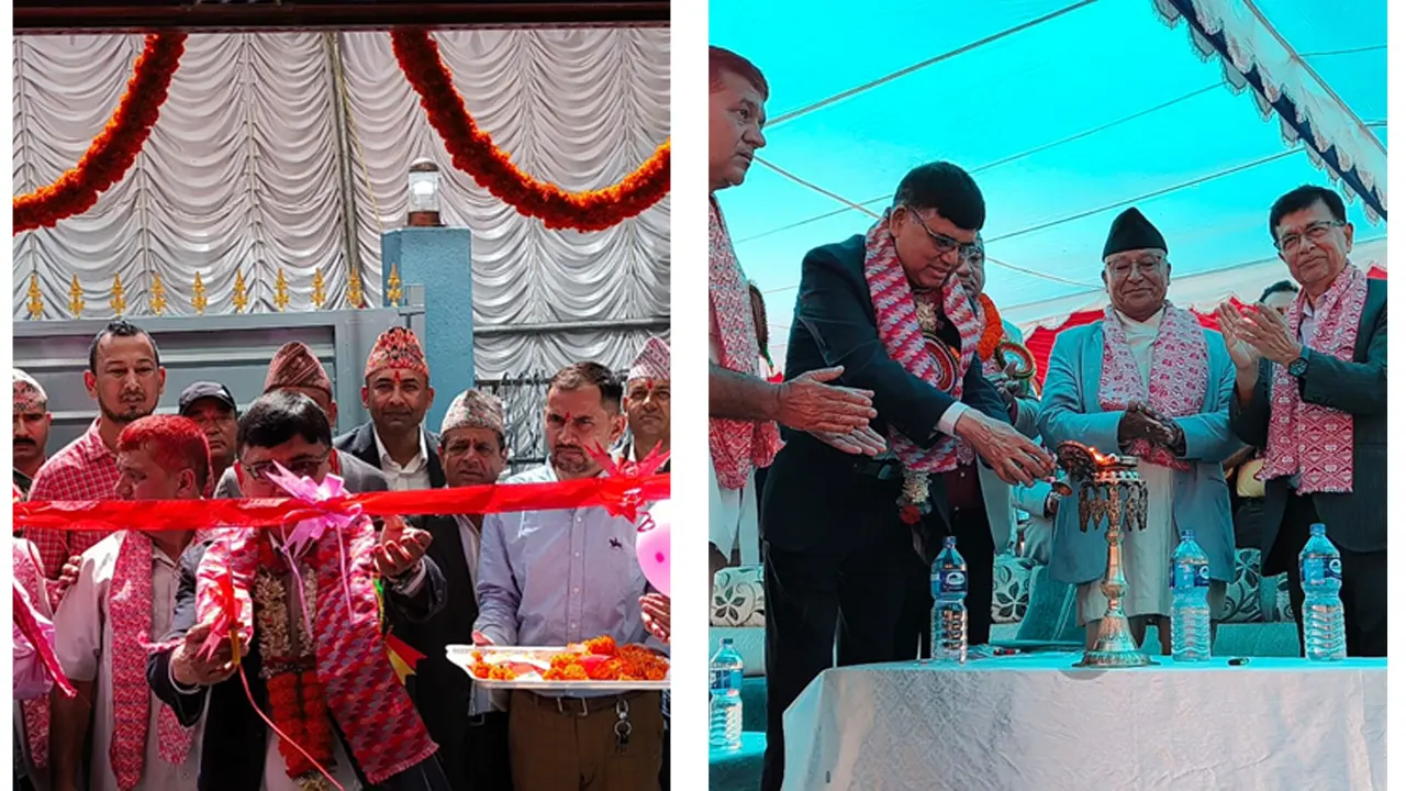 नेपाल टिपर तथा ट्रक व्यवसायी महासंघ नेपालको भवन भौतिक पूर्वाधार तथा यातायात मन्त्रीबाट उद्धघाटन