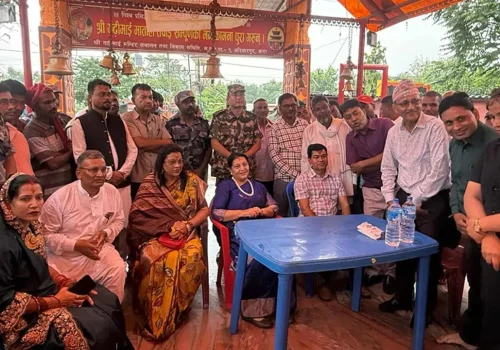 पूर्वराष्ट्रपति विद्या भण्डारी बारामा, एमाले नेता–कार्यकर्तासँग भेटघाट गर्ने