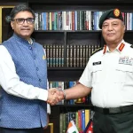 भारतीय विदेशसचिवले जंगीअड्डा पुगेर प्रधानसेनापति भेटे