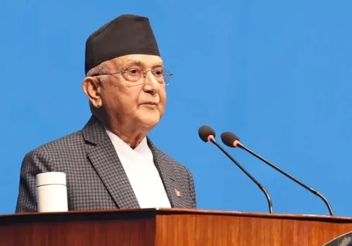 प्रधानमन्त्रीे ओलीले प्रतिनिधिसभा बैठकमा सम्बोधन गर्ने