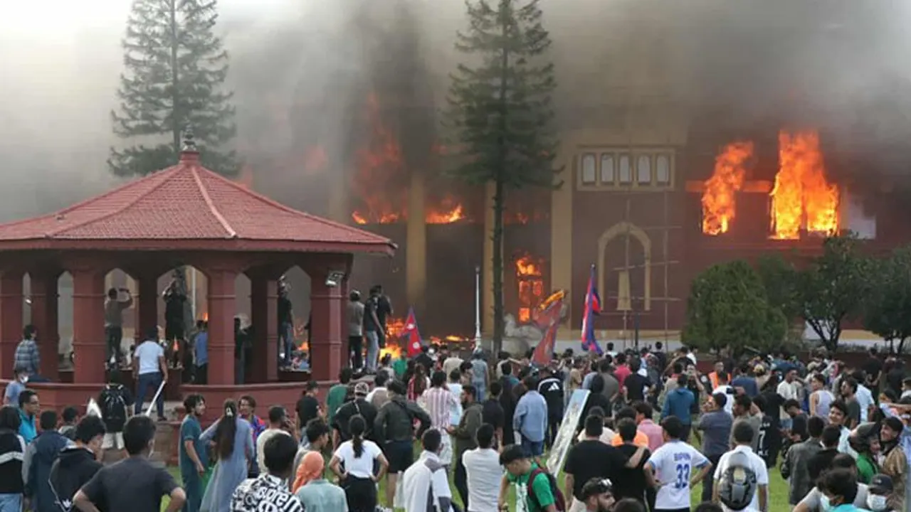 राष्ट्रपति निवास शीतलनिवासमा आगजनी