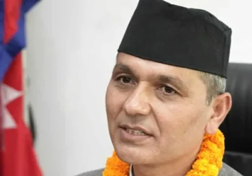 गृहमन्त्री अर्यालले गरे पदभार ग्रहण
