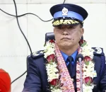 आइजिपी चन्द्रकुबेर खापुङले पाए दर्ज्यानी चिन्ह