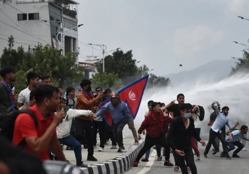 कान्तिपुरका भिडिओ पत्रकार श्रेष्ठलाई लाग्यो रबरको गोली