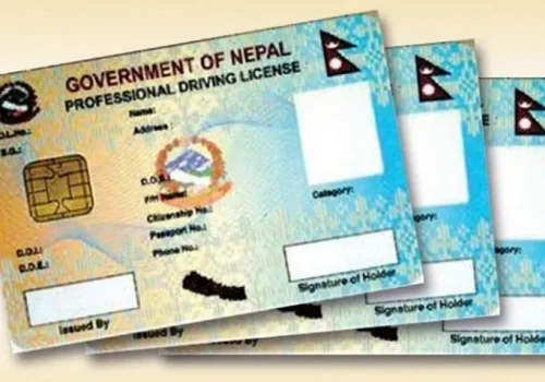 लाइसेन्स छपाइ र वितरण केहि समयको लागि बन्द