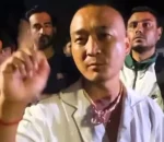 बालुवाटार अगाडि सुदन गुरुङ समूहको नाराबाजी