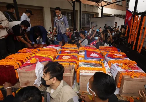 जेनजी आन्दोलनका सहिदहरूको अन्तिम बिदाइ