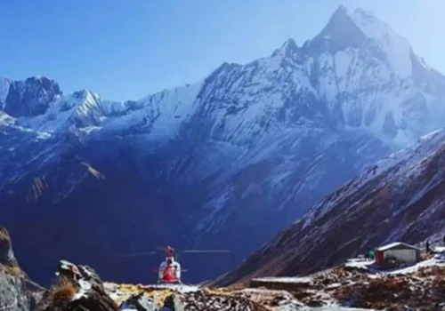 हिमपातको जोखिमले कार्तिक १४ गतेसम्म अन्नपूर्ण बेसक्याम्प जान रोक
