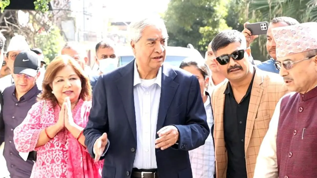 जेनजी आन्दोलनपछि पहिलोपटक सार्वजनिक भए देउवा