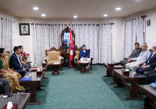 सिंहदरबारमा सभामुख र राजनीतिक दलबिच छलफल