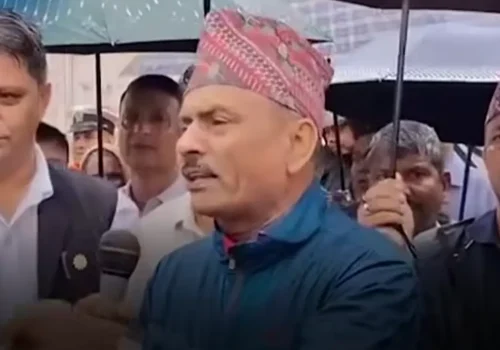 भाषण गर्दागर्दै ढलेका जिफन्टका उपाध्यक्ष गौतमको मृत्यु