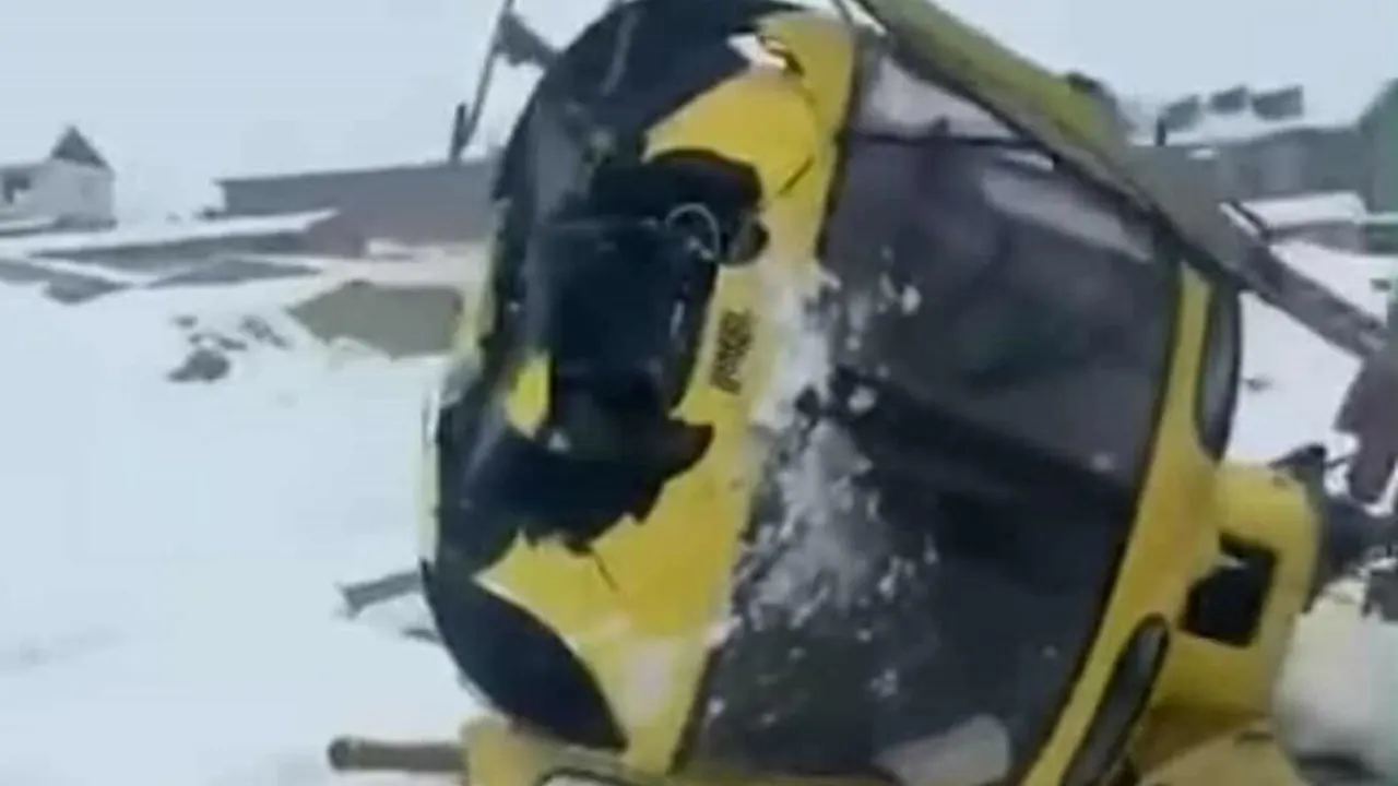 लुबुचेमा हेलिकोप्टर दुर्घटना, पाइलटको उद्धार