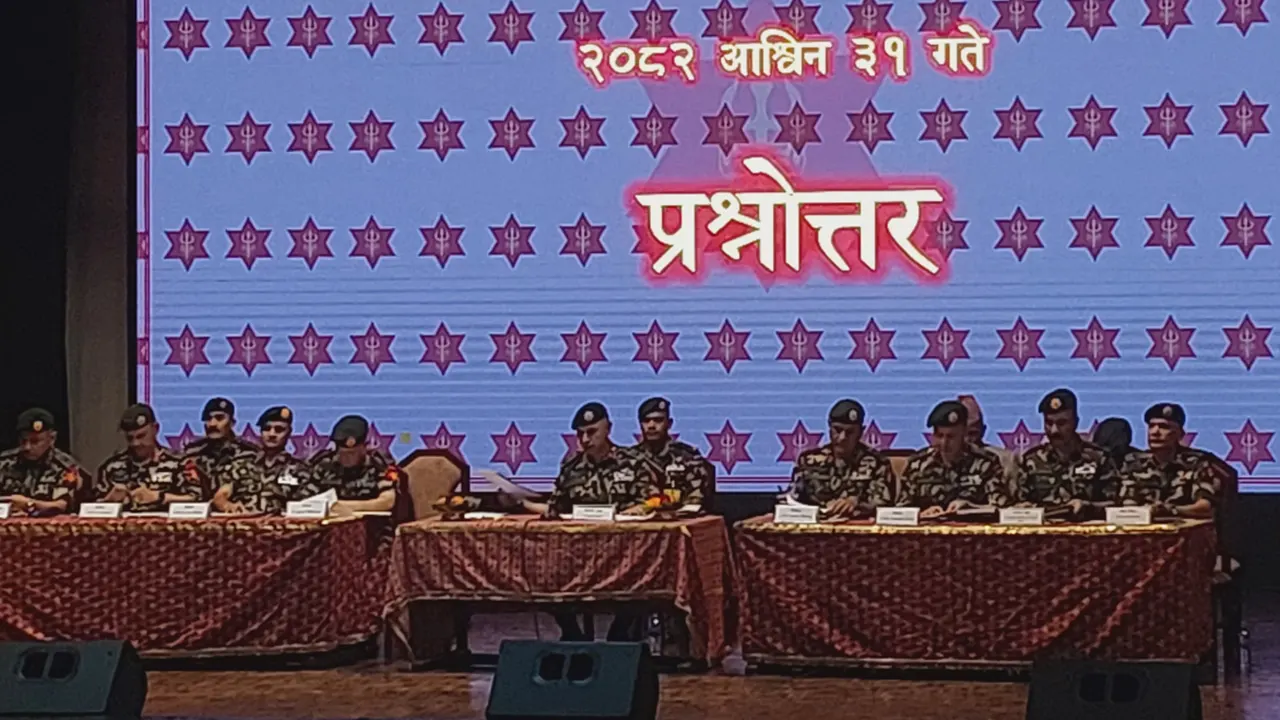 ६२ स्थानमा नेपाली सेनाको सुरक्षा तैनाथी