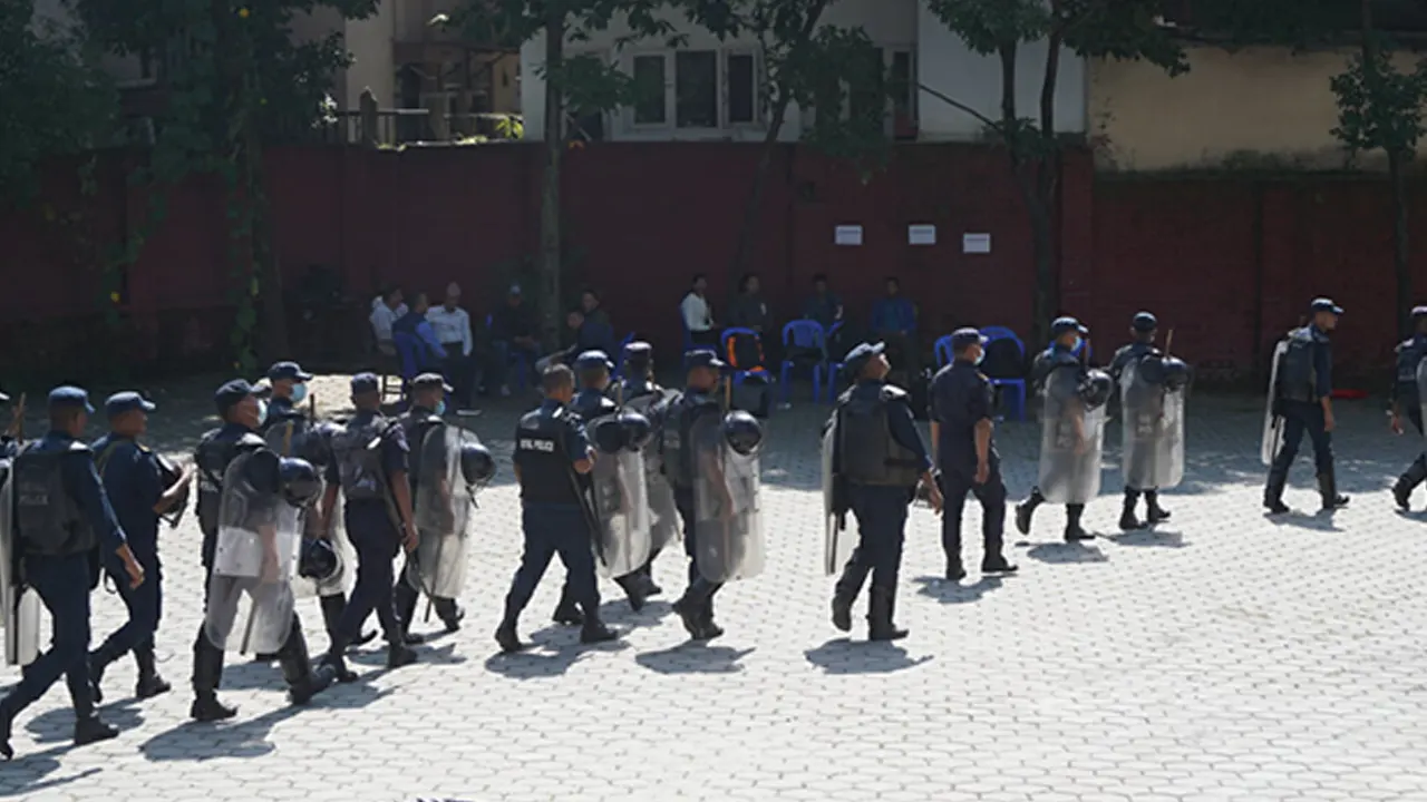 कांग्रेस केन्द्रीय समिति बैठकमा सुरक्षा व्यवस्था कडा