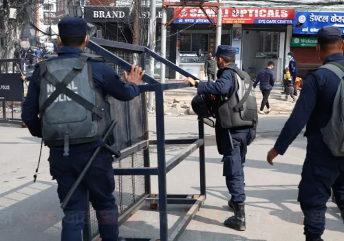 माइतीघर–बानेश्वर क्षेत्रमा सुरक्षा व्यवस्था कडा