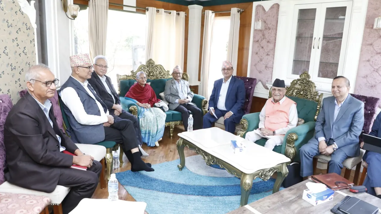 गुण्डुमा सुरू भयो एमाले सचिवालय बैठक