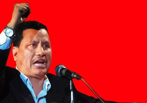 विप्लव नेतृत्वको नेकपाले आज काठमाडौंमा प्रदर्शन गर्दै