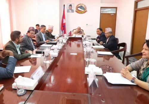 सिंहदरबारमा मन्त्रिपरिषद् बैठक